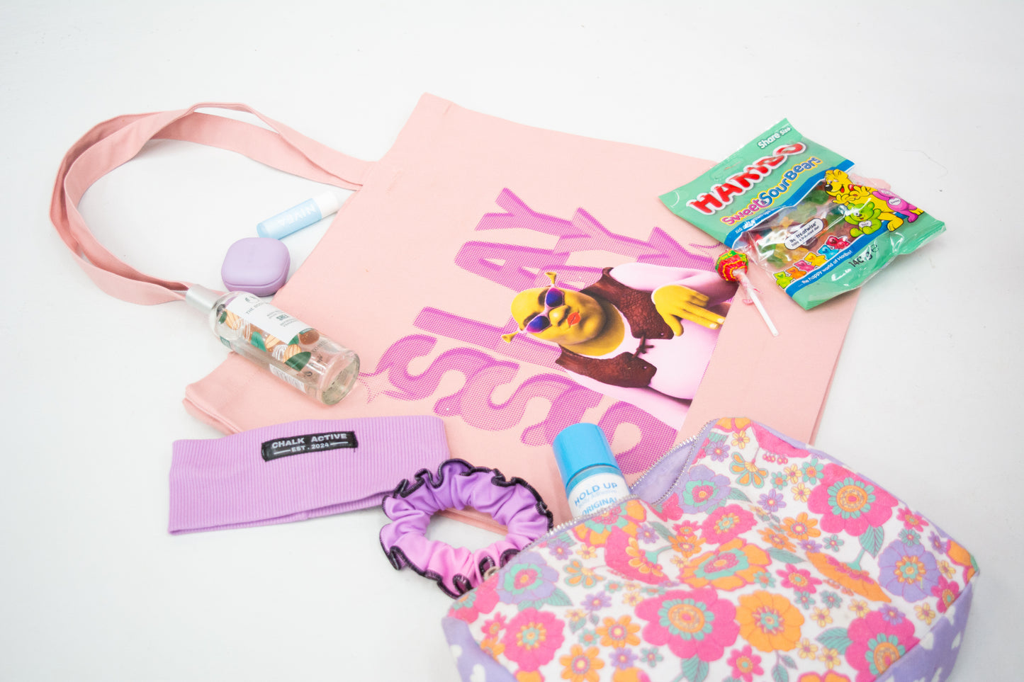 Chalk Active Tote Bags