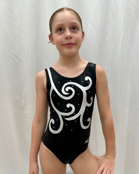 EKGA SLEEVELESS COMP LEOTARD