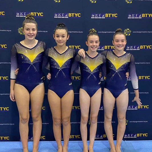 BTYC WAG junior/intermediate/senior Competition Leotard