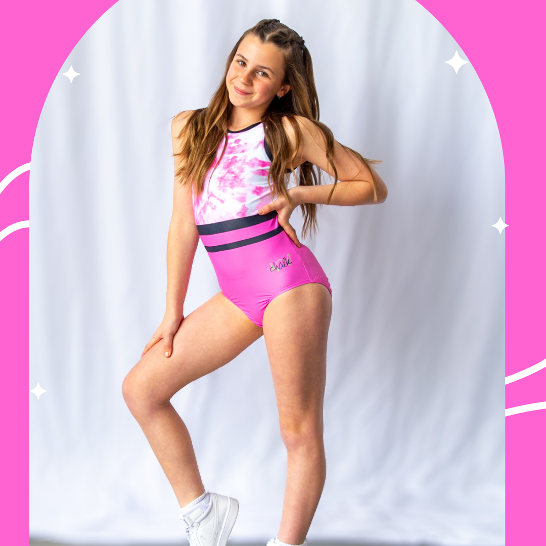 Motivate Pink Leotard