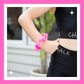 Neon Pink Scrunchie