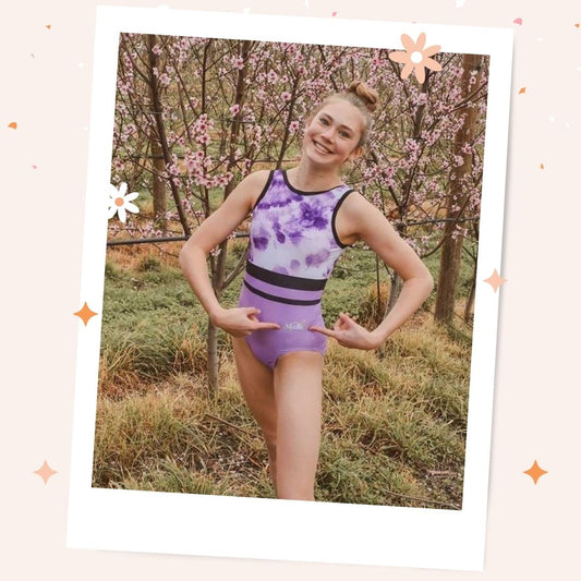 Motivate Purple  Leotard